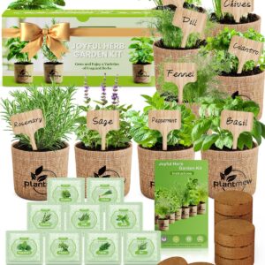 Herb Seeds Variety Pack β 9 Culinary Heirloom Seed Kits for Indoor/Outdoor Planting | Unique Gardening Gifts for Mom, Women, New Home & Kitchen | Complete Herb Garden Starter...