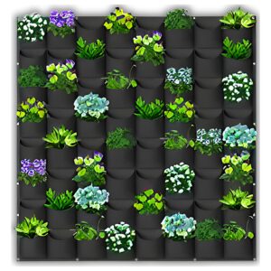 SunVara Vertical Wall Planter 64 Pockets Living Wall Garden