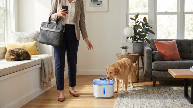 Smart Watering for Busy Pet Owners